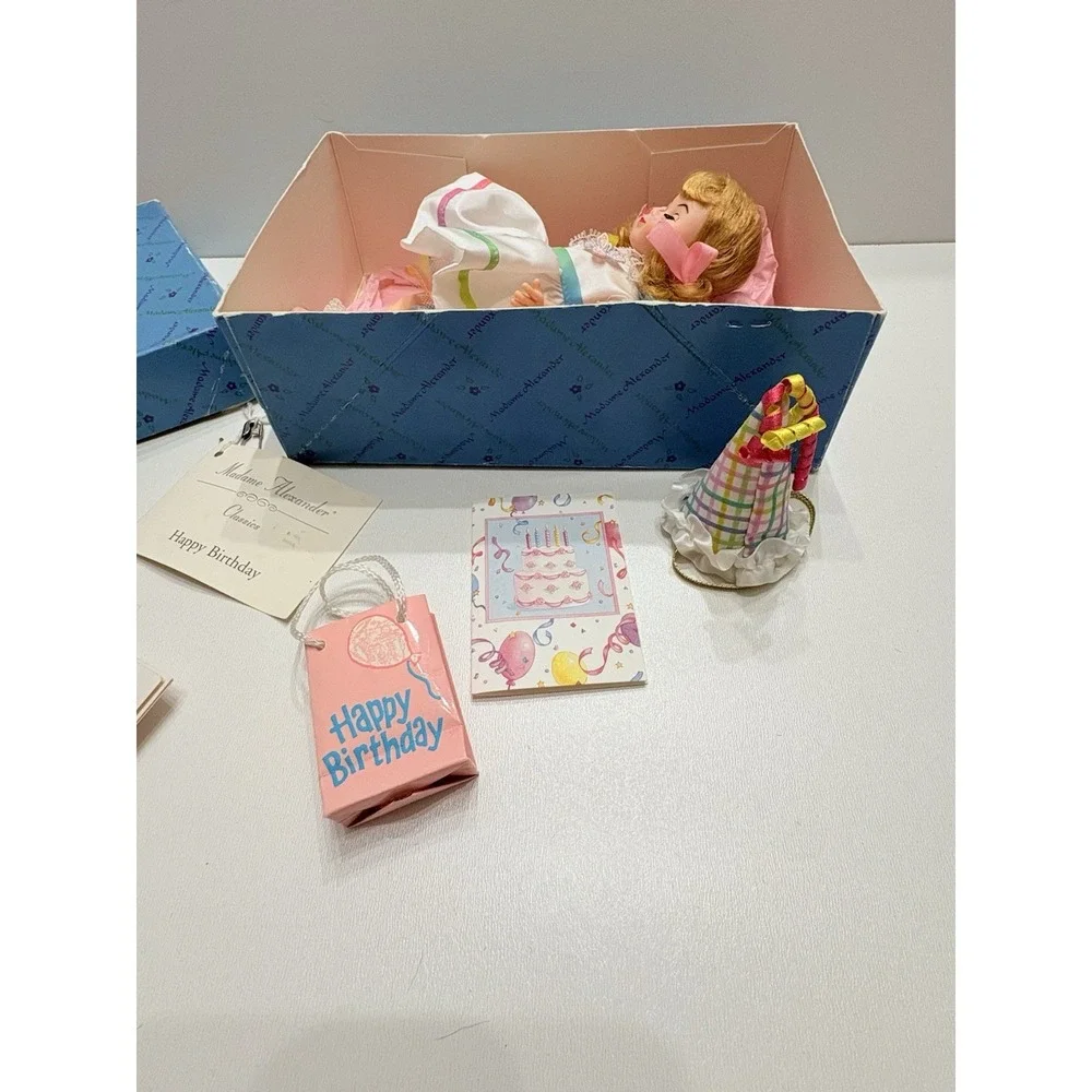 Madame Alexander Happy‎ Birthday Doll Wendy With Box And Accessories